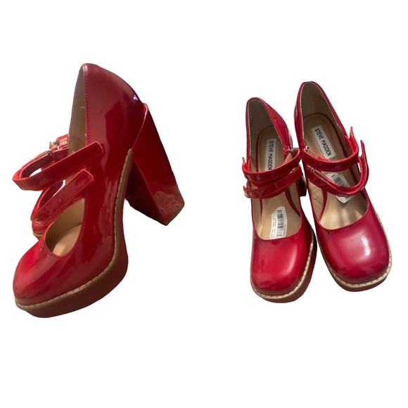 Red Wedge Size 9 - Picture 1 of 3